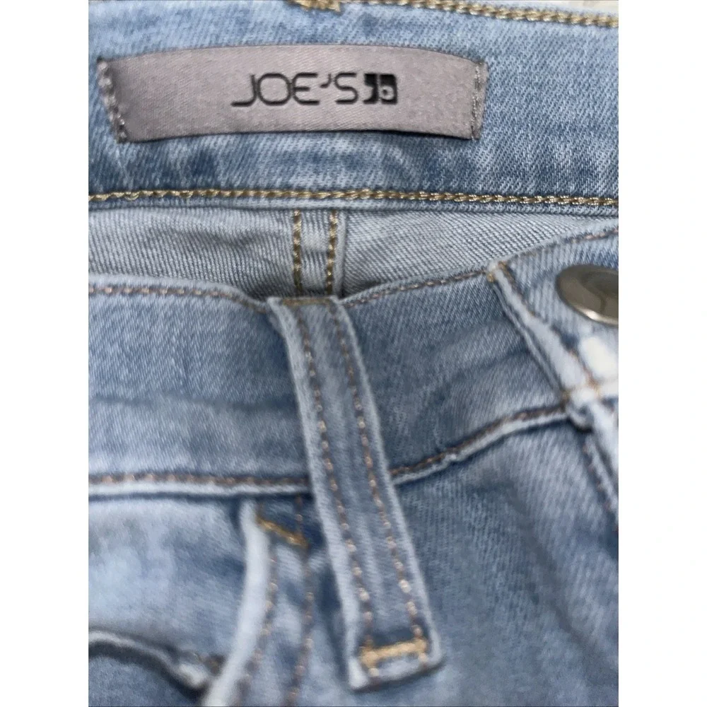 JOE'S JEANS 24 Corinne RISE FLARE Lighter Wash Denim Sporty Trendy 70's Retro